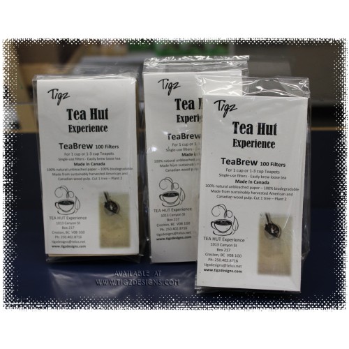 TeaBrew #2 Filters BULK - Tigz TEA HUT in Creston BC
